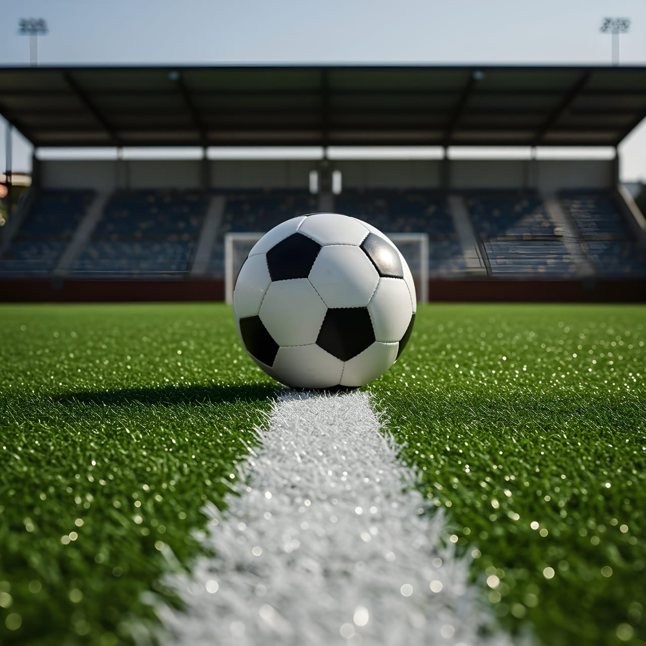عمل وتجهيز الملاعب الرياضية